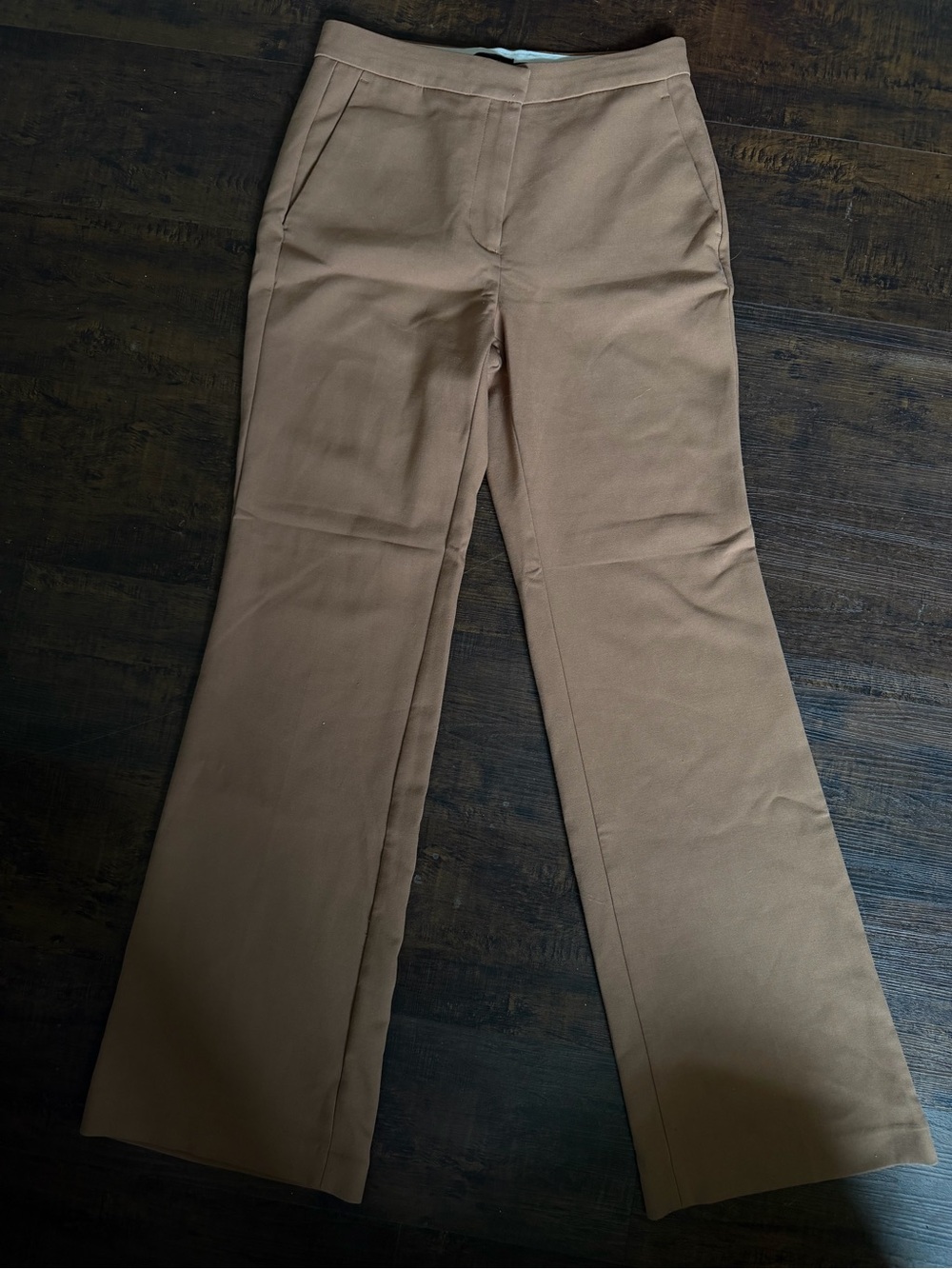 Women’s Classic Straight-Leg Dress Pants in  Tan